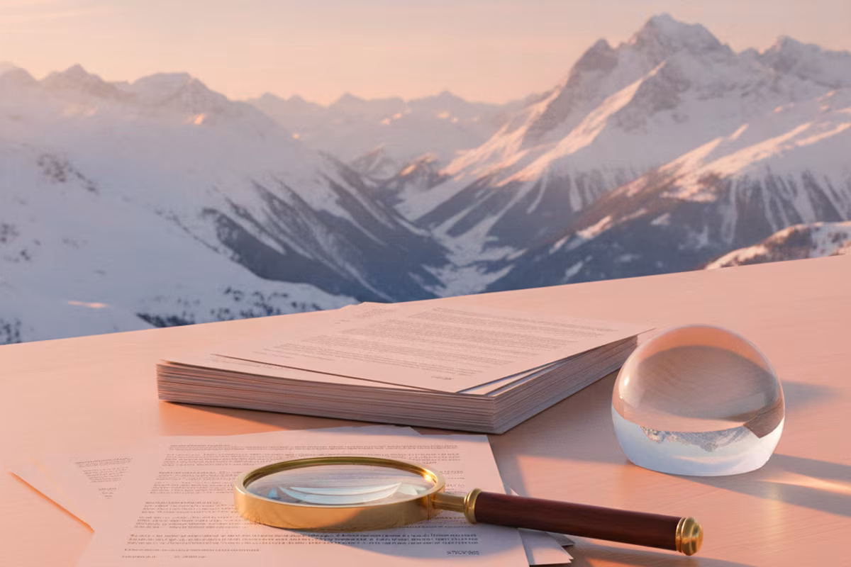 Company documents and policies laid out openly on a desk